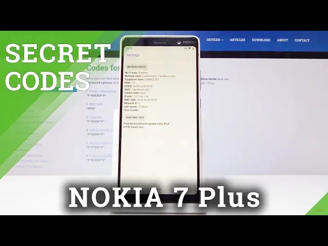 Video thumbnail for Secret Codes NOKIA 7 Plus - Hidden Menu / Enter Secret Modules