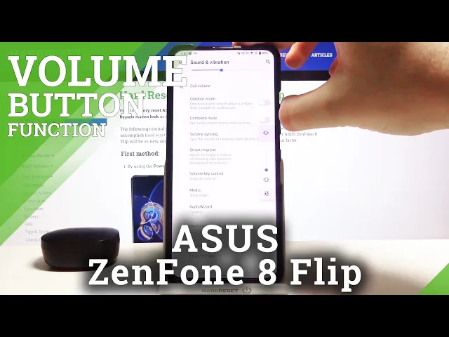 Video thumbnail for How to Change Volume Buttons Function in ASUS ZenFone 8 Flip – Control Ringtone Volume