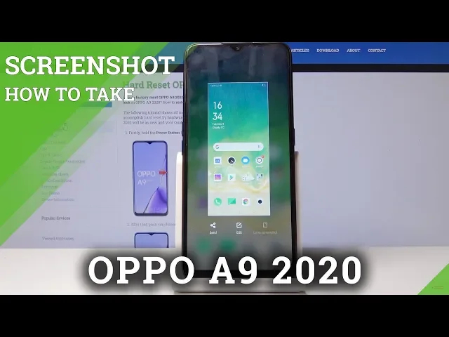 Video thumbnail for How to Capture Screen in OPPO A9 2020 - Save & Share Screenshot