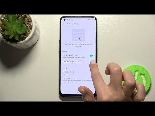 Video thumbnail for How to Pick Different Sound Source for Screen Recordings in OPPO Reno 5 Lite – Access Screen Record