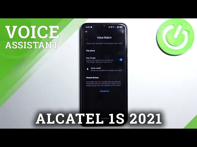 Video thumbnail for How to Activate Hey Google of Google Assistant on ALCATEL 1S 2021 – Turn On OK Google