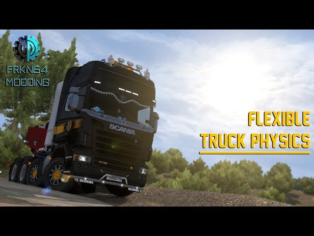 Video thumbnail for Euro Truck Simulator 2 | Flexible Truck Physics Mod v1.0 | Better Suspensions [Old Version]