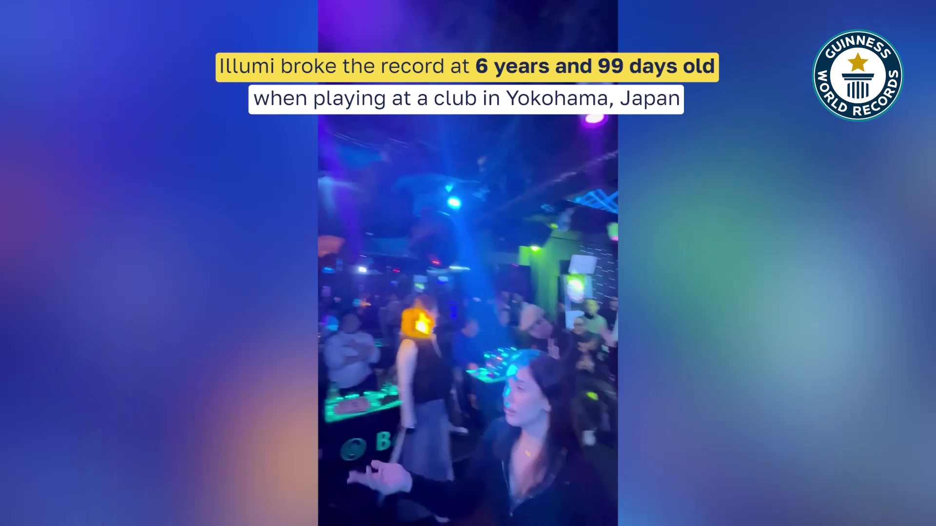 Video thumbnail for Youngest club DJ (female) - Illumi Maeda at the age of 6 years and 99 days old