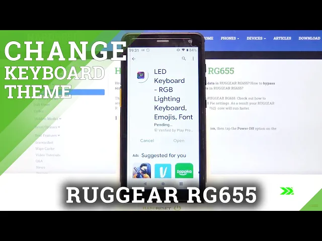 Video thumbnail for Download LED Keyboard App - RUGGEAR RG655 & Keyboard Lighting