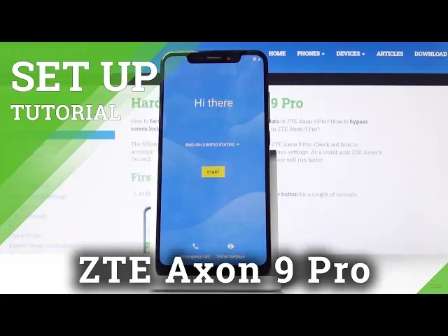 Video thumbnail for SET UP ZTE Axon 9 Pro – Activate / Configure