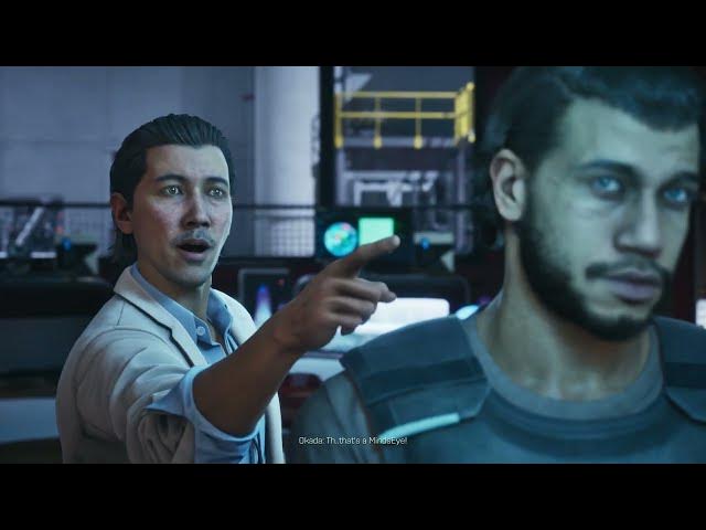 Video thumbnail for MindsEye - 4. Industrial Espionage: Track Hardware (Mathew Conti) Jacob Meets Lars Okada Cutscene