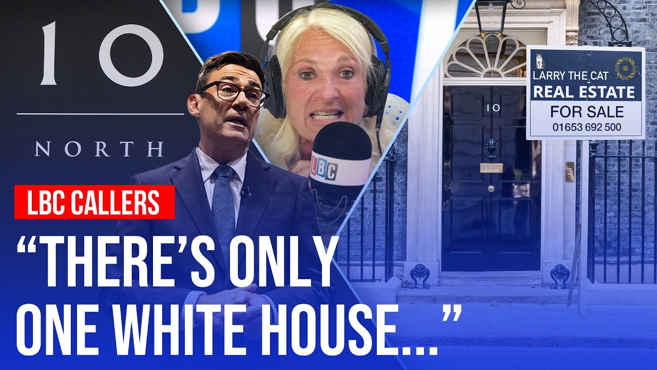 Video thumbnail for 'It's handy for Andy': LBC callers react to No 10 North