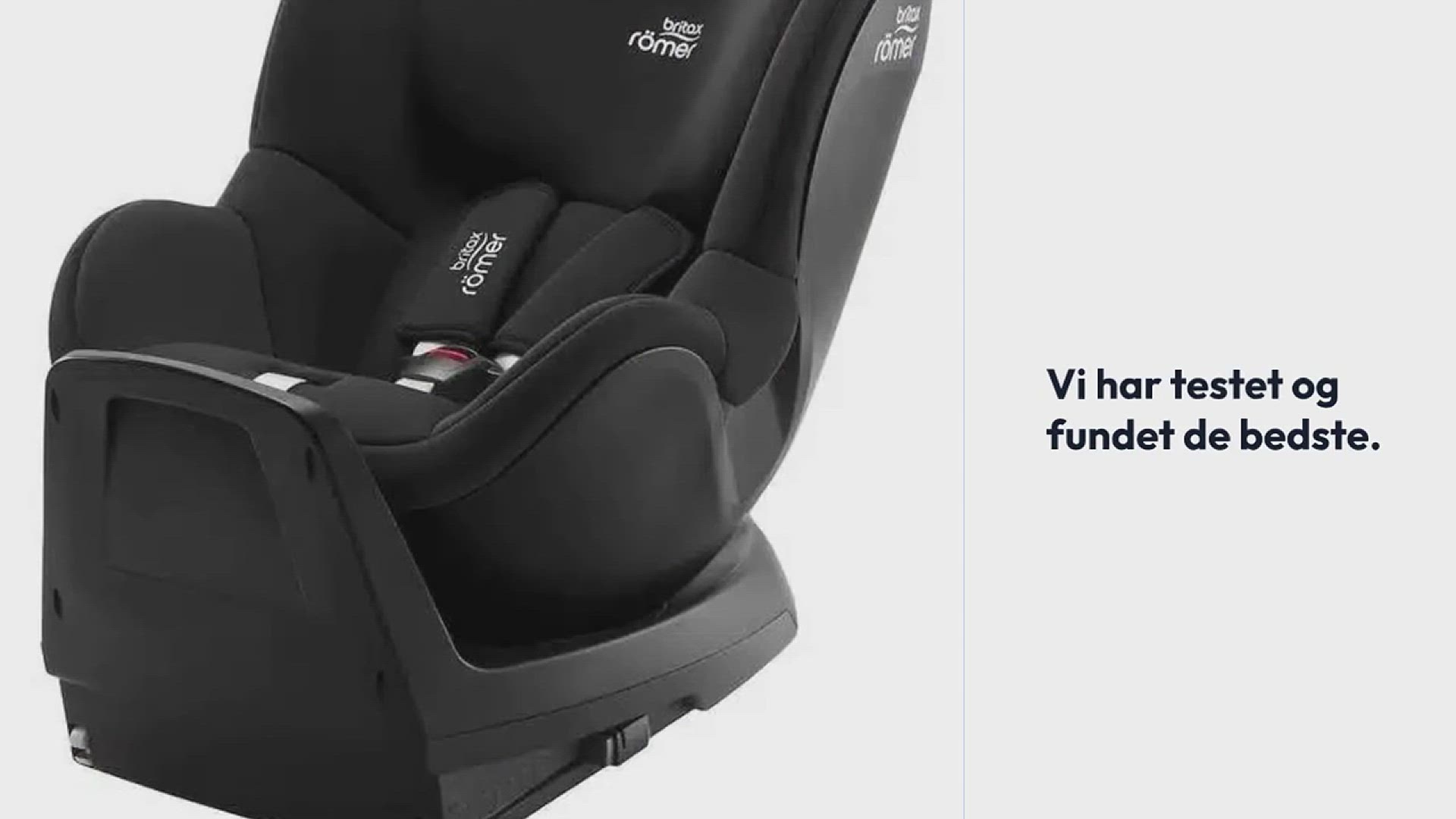 Video thumbnail for Autostol test – De Bedste autostole i 2024