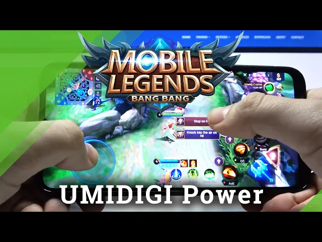 Video thumbnail for Mobile Legends on UMIDIGI Power - Game Test