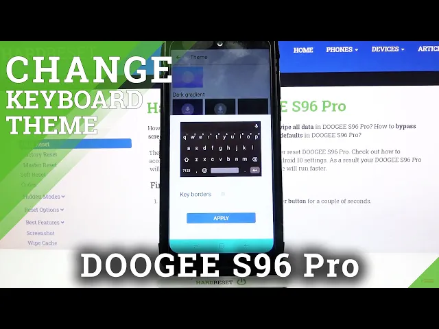 Video thumbnail for How to Change Keyboard Theme in DOOGEE S96 Pro – Set Up Keyboard Theme