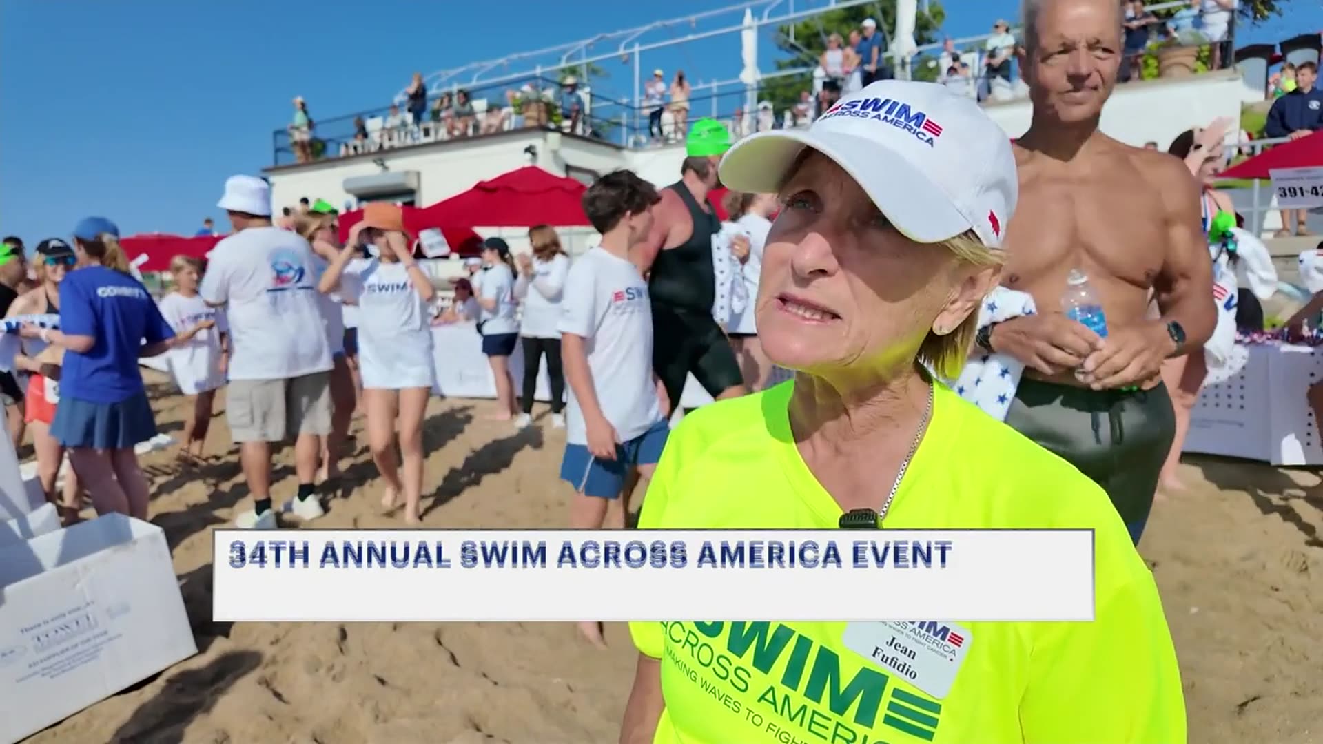 Video thumbnail for Swim Across America Long Island Sound raises millions for cancer research