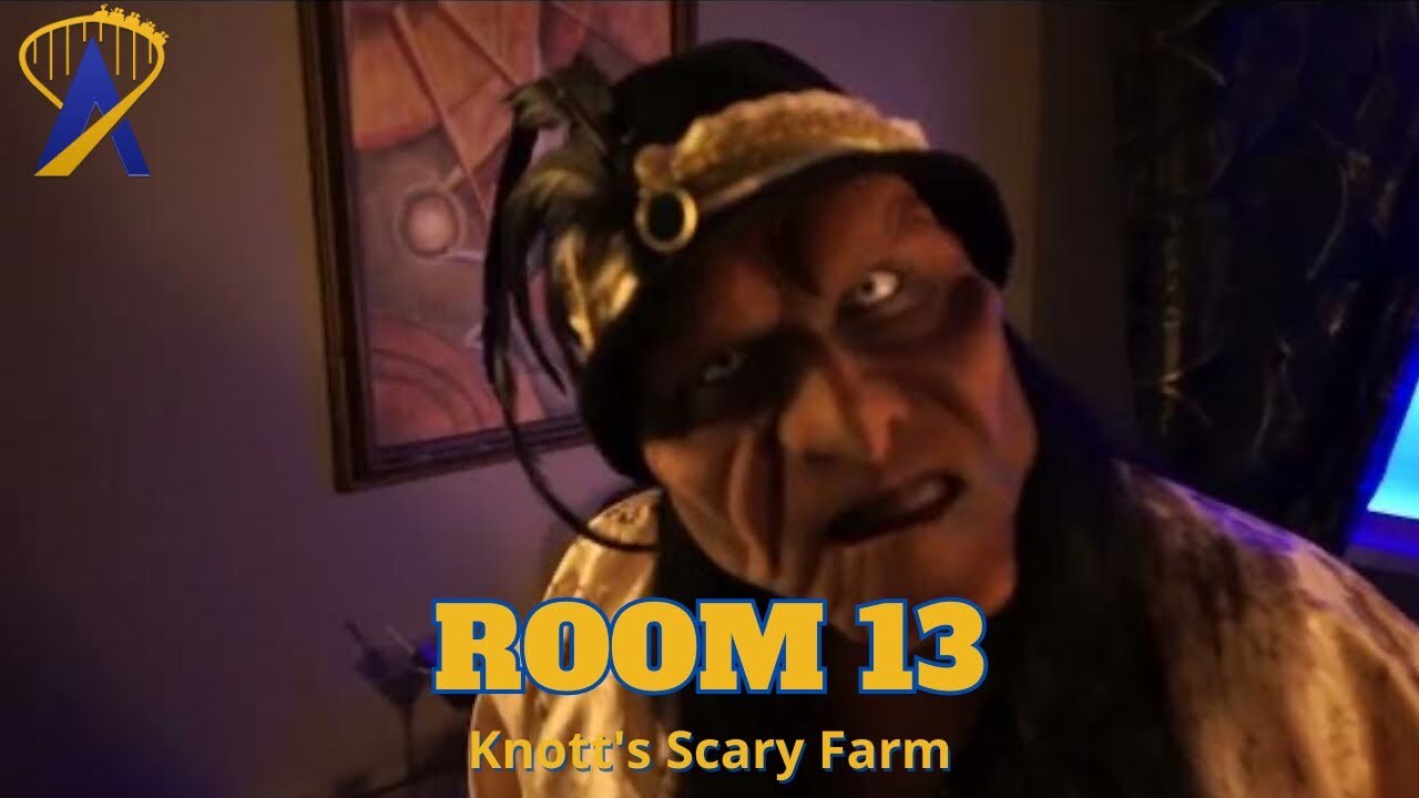 Video thumbnail for Room 13 Haunted House at Knott’s Scary Farm 2023