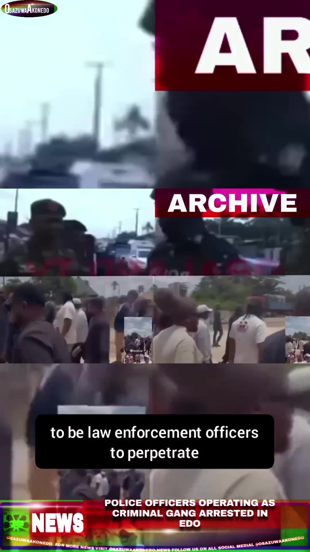 Police Officers Operating As Criminal Gang Arrested In Edo