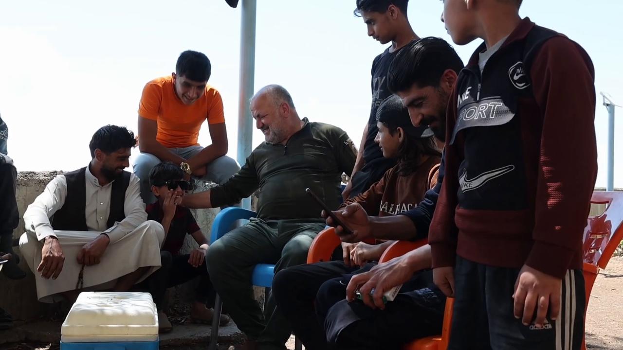 Video thumbnail for Syria: Historic Jaabar Castle rises above Euphrates in northern Syria.
