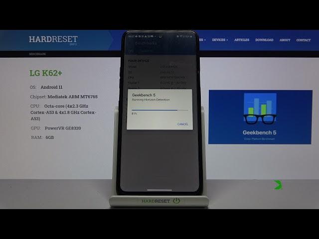 Video thumbnail for LG K62 Plus - Geekbench 5 CPU | Processor Benchmark