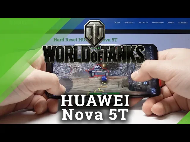 Video thumbnail for Gameplay Performance on Huawei Nova 5T – World Of Tanks