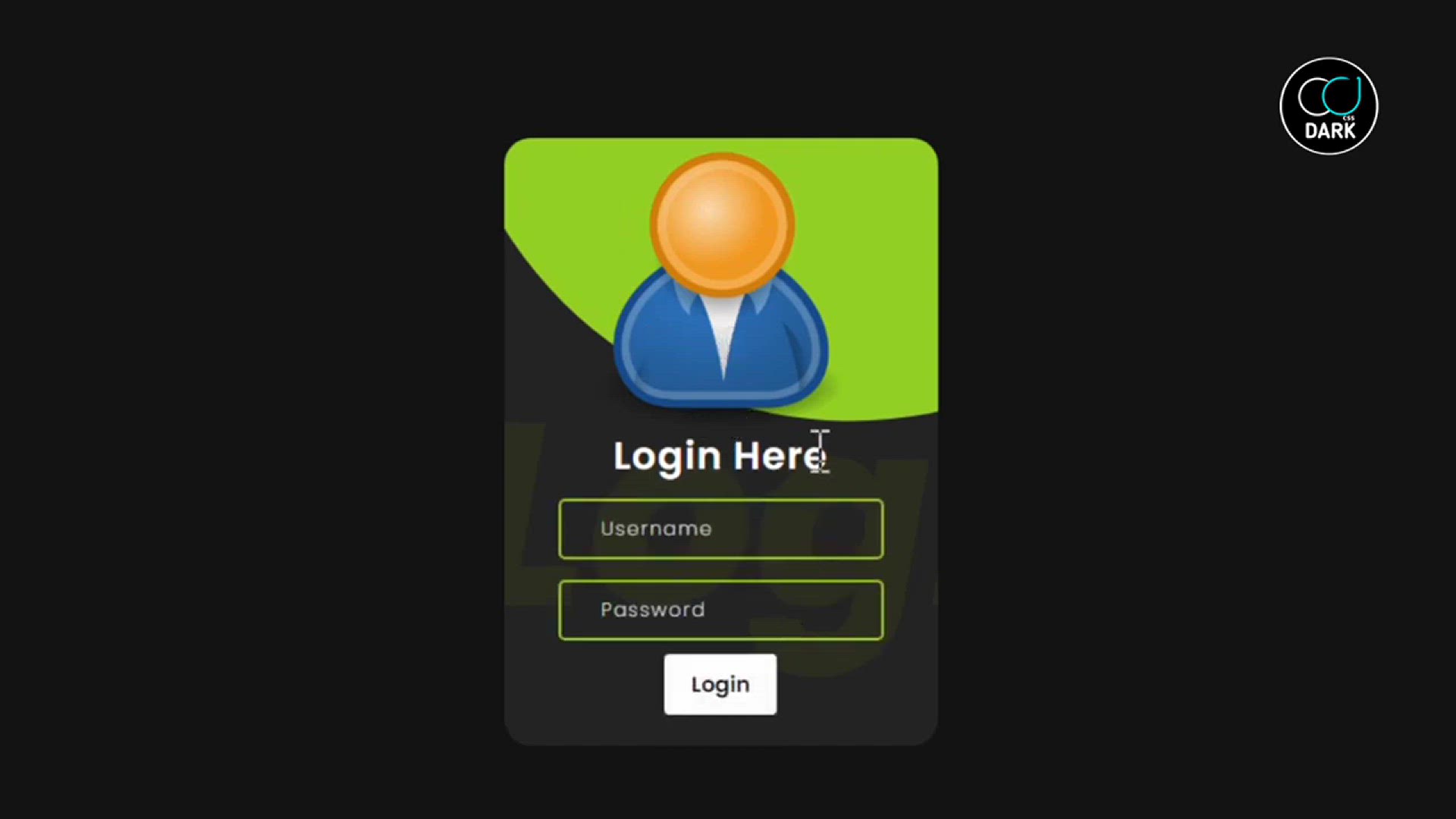 'Video thumbnail for Animated Login Page with Html CSS'