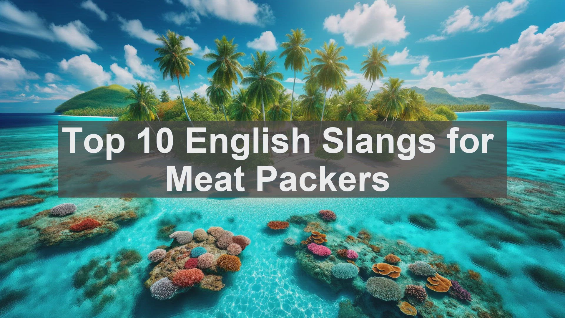 'Video thumbnail for Top 10 English Slangs for Meat Packers'