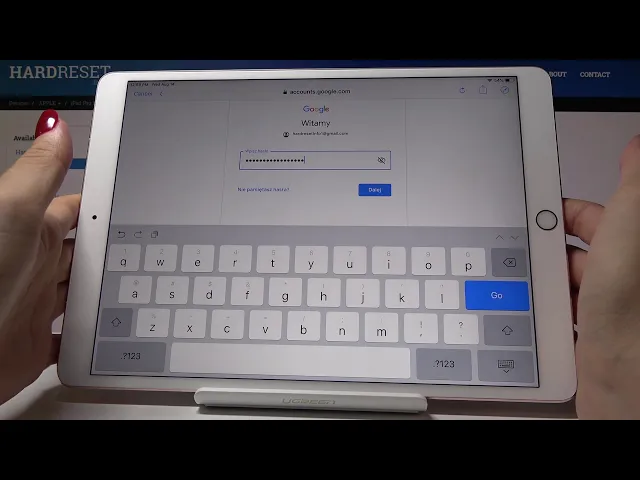 Video thumbnail for How to Remove Google Account in iPad Pro 10.5 - Add Google User