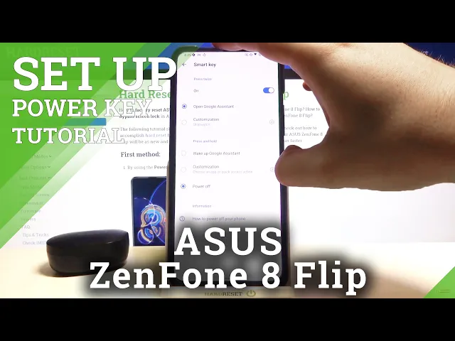 Video thumbnail for How to Add / Remove Google Assistant from Power Key in ASUS ZenFone 8 Flip – Power Key Settings