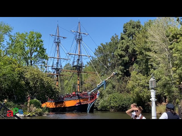 Video thumbnail for Sailing Ship Columbia - Disneyland Resort March 27, 2022