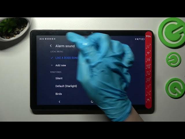Video thumbnail for How to Set Up Alarm Clock on TCL 10 TAB – Schedule Alarms