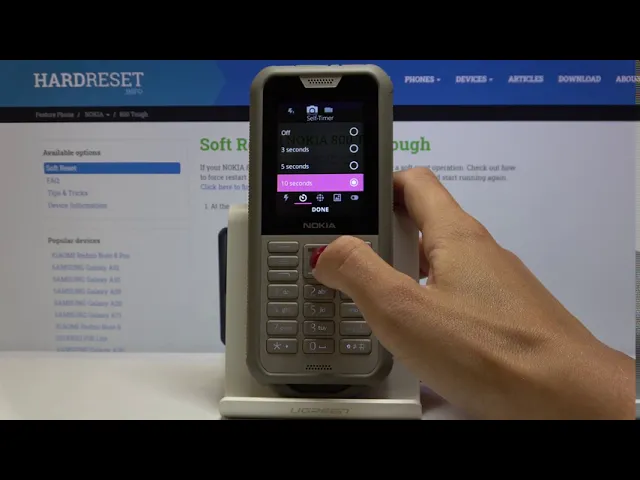 Video thumbnail for How to Change Camera Timer in NOKIA 800 Tough – Camera Settings