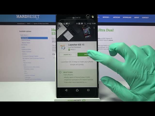 Video thumbnail for How to Get iOS Launcher in SONY Xperia C5 Ultra– Apply iOS Layout