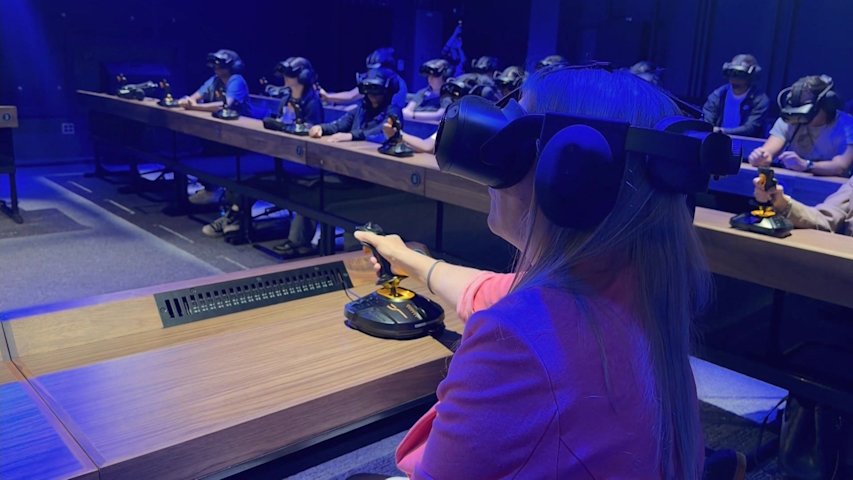 Video thumbnail for Montclair State University opens new virtual reality facility