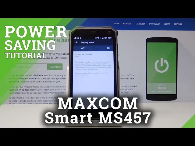 Video thumbnail for How to Activate Power Saving Mode in MAXCOM Smart MS457 Strong - Battery Saver