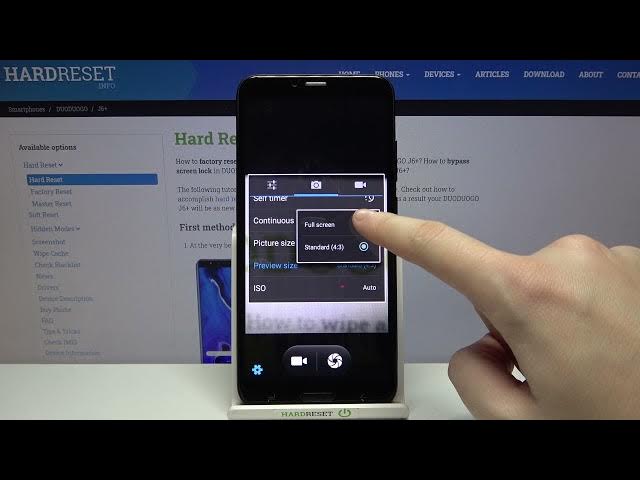 Video thumbnail for How to Change Aspect Ratio in DuoDuoGo J6+ – Camera Frame Options