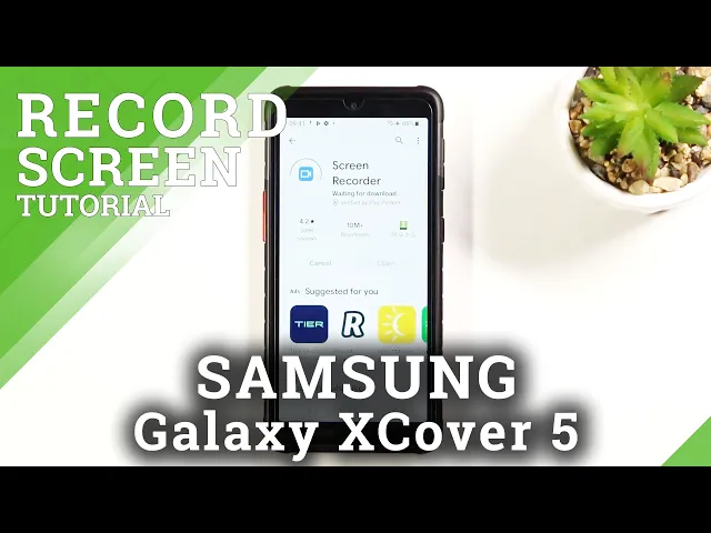 Video thumbnail for How to Record Screen in SAMSUNG Galaxy XCover 5 – Catch Fleeting Content