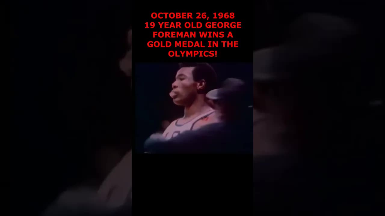 Video thumbnail for 1968 Mexico City Olympics: George Foreman Wins Gold