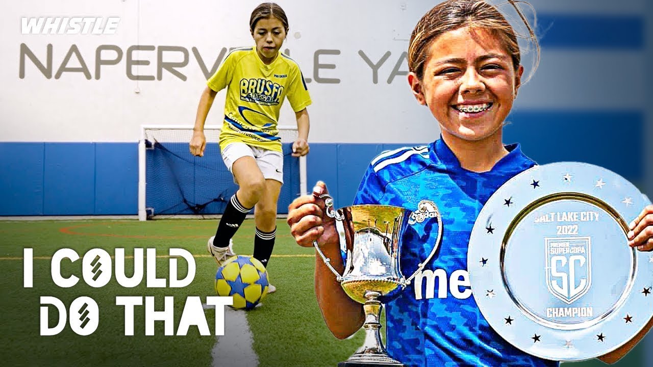 Video thumbnail for 11-Year-Old Soccer PHENOM Tries PRO Soccer Challenges!