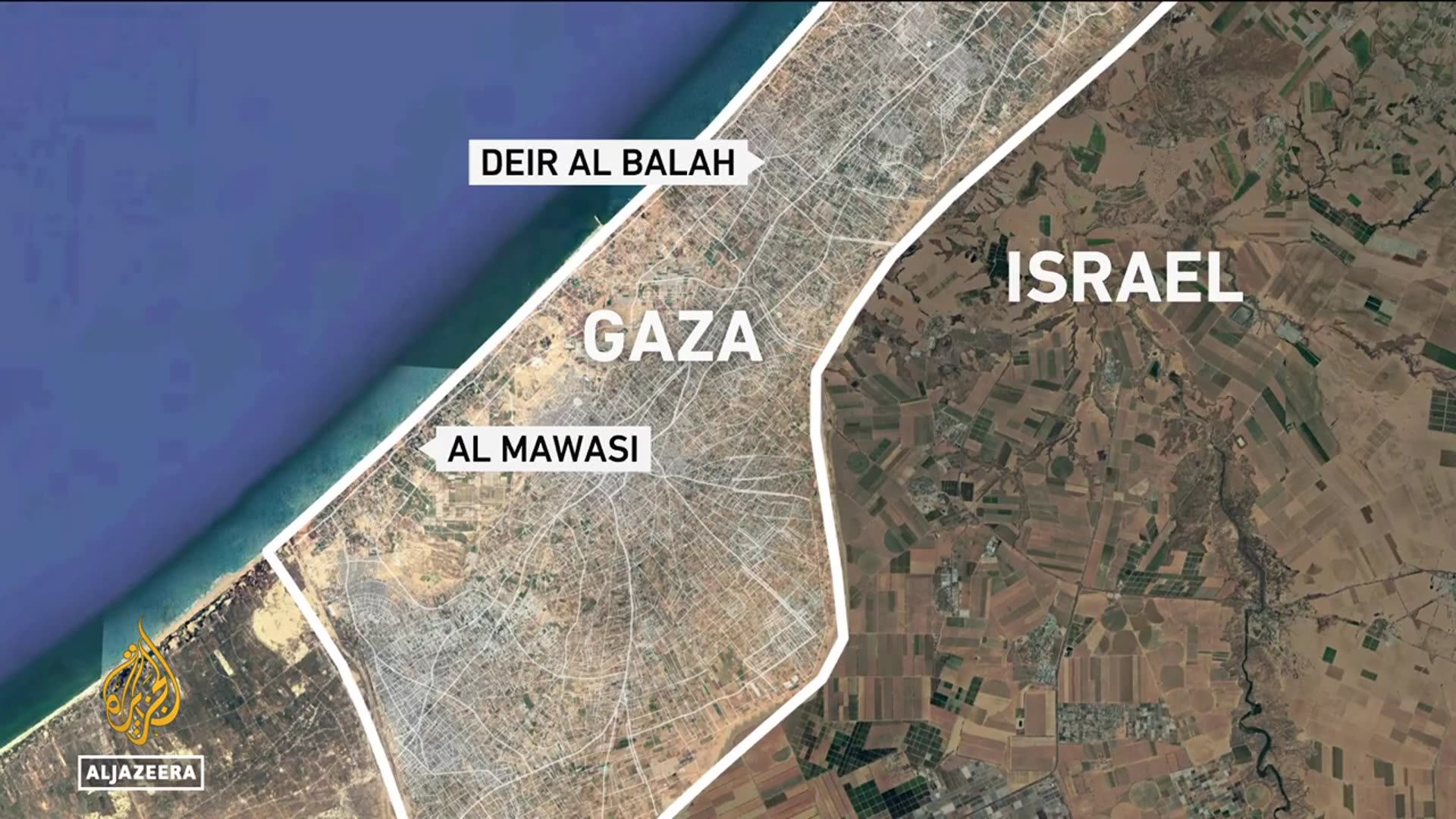 'Video thumbnail for Palestinians flee as Israeli army expands ground operations in central Gaza'