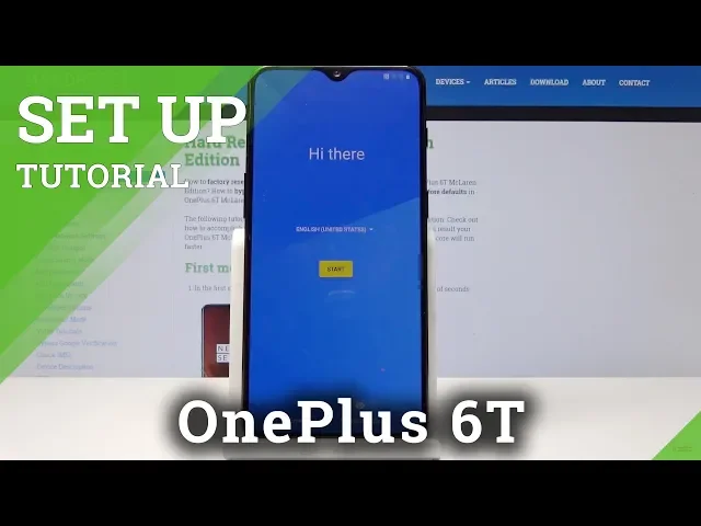 Video thumbnail for How to Set Up OnePlus 6T - Activation & Configuration Process
