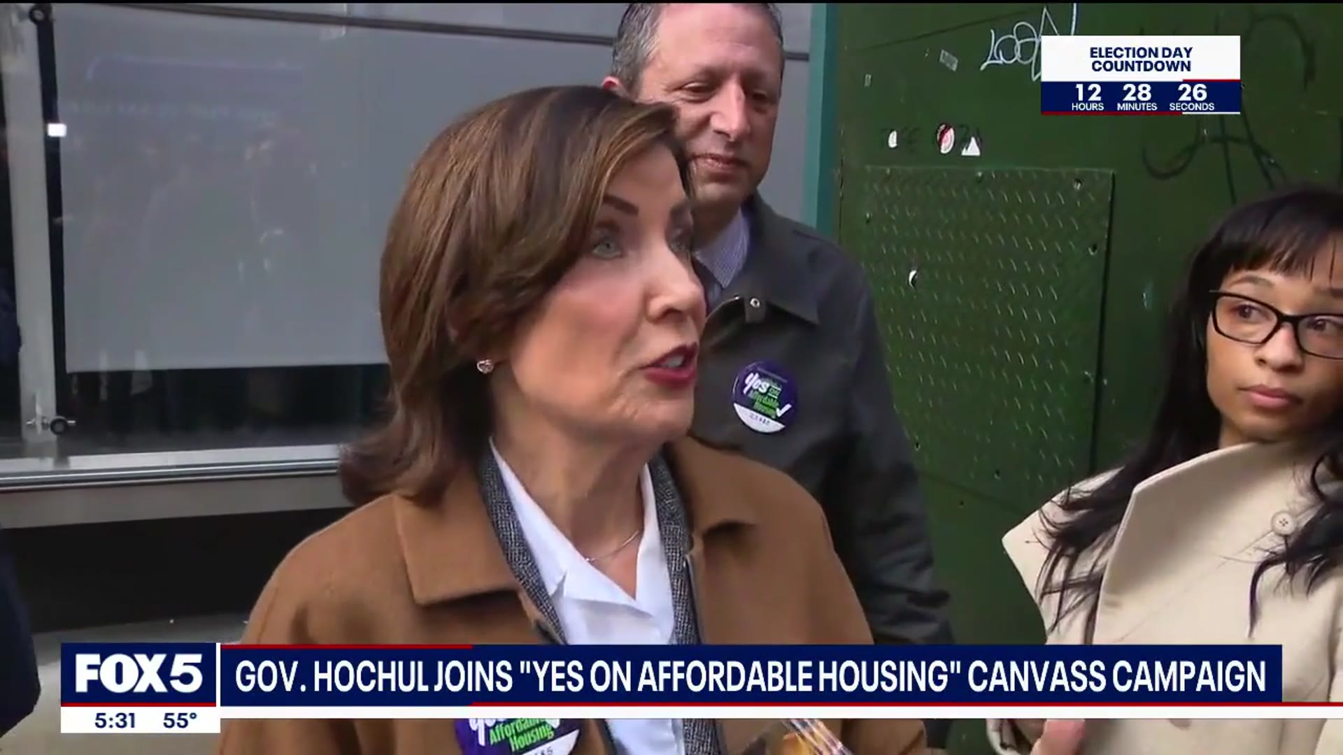 'Video thumbnail for Gov. Hochul urges New Yorkers to vote ‘yes’ on affordable housing measures'