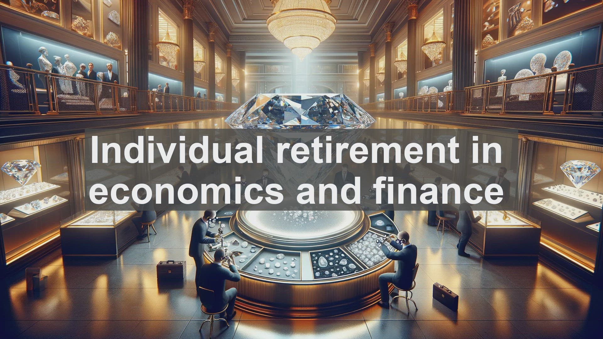 'Video thumbnail for Individual retirement in economics and finance'