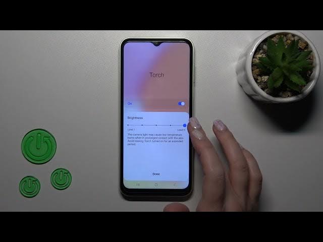 Video thumbnail for How to Turn On Flashlight in SAMSUNG Galaxy A14 - Flashlight Option
