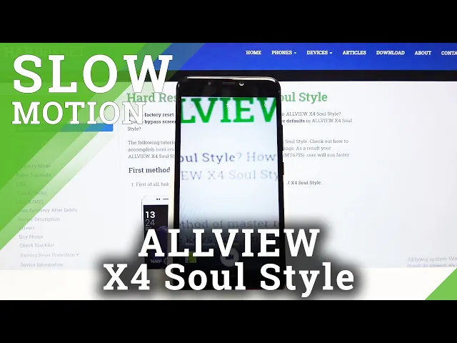 Video thumbnail for How to Record Video in Slow Motion in ALLVIEW X4 Soul Style – Slow Motion