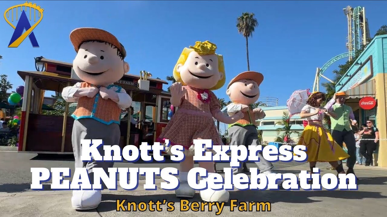 Video thumbnail for Knott's Express Full Show at PEANUTS Celebration - New for 2026!