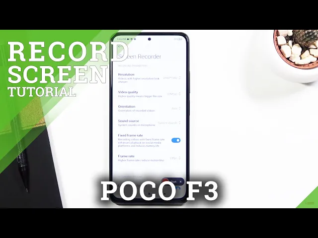 Video thumbnail for How to Record Screen in XIAOMI Poco F3 – Save Displayed Content