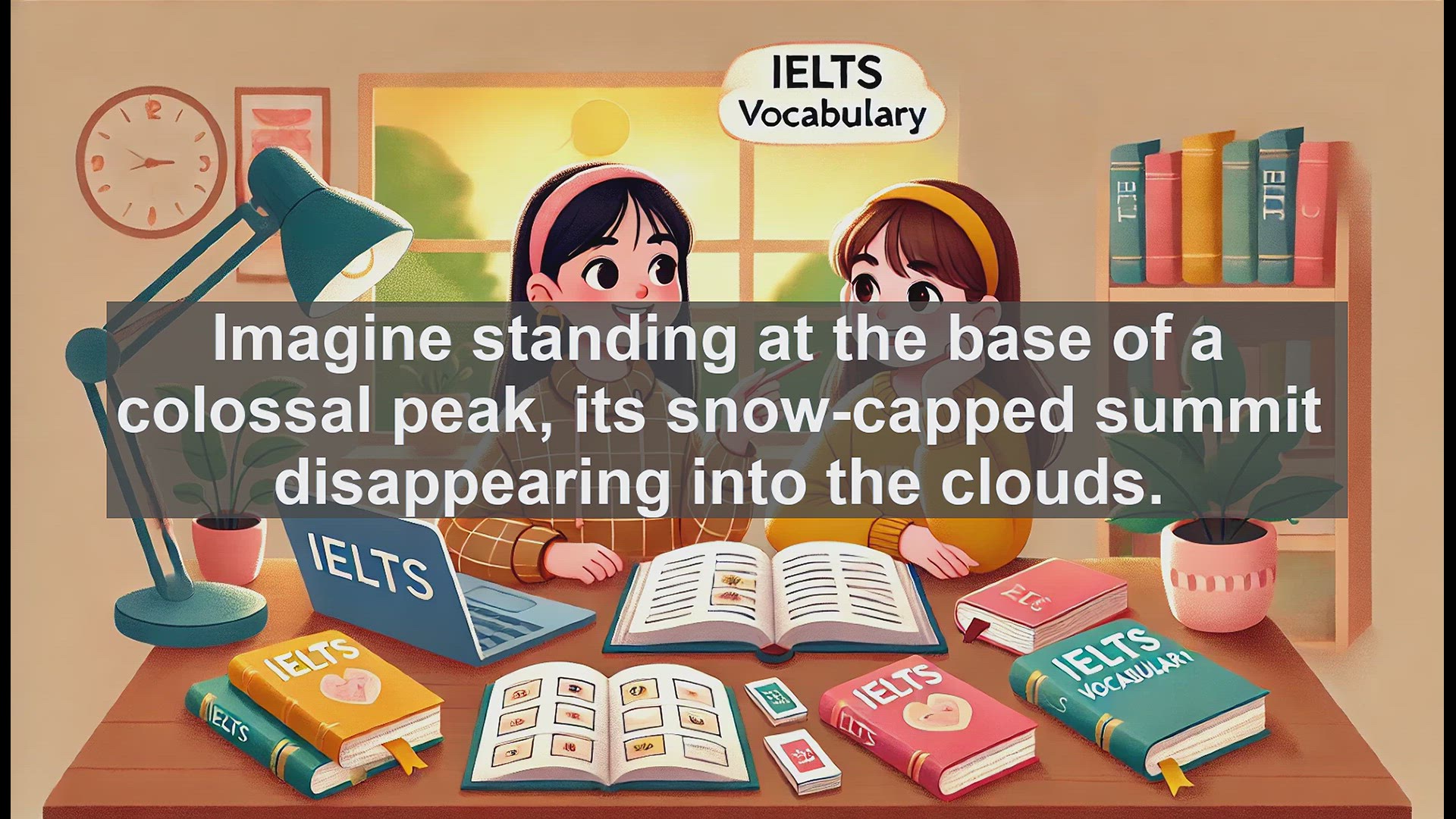 'Video thumbnail for 5000 Must Know IELTS 8.0 Vocabulary - Mastering 'Mountainous': Boost Your IELTS Score'