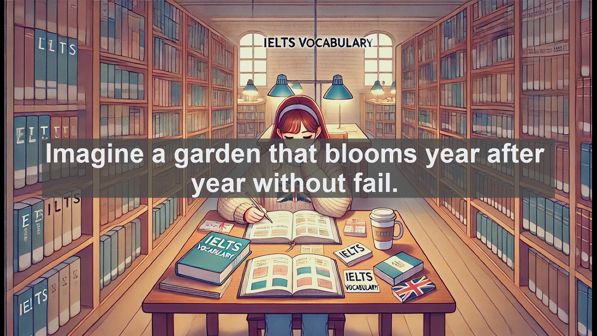 'Video thumbnail for 2500 Must Know IELTS 6.5 Vocabulary - Perennial: The Word That Keeps on Growing'