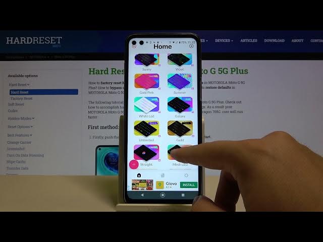 Video thumbnail for How to Download and Install LED Keyboard on MOTOROLA MOTO G 5G PLUS – Find Keyboard Lightning Effect