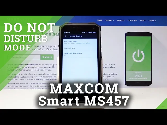 Video thumbnail for How to Activate DND Mode in MAXCOM Smart MS457 Strong - Enable Do Not Disturb Mode