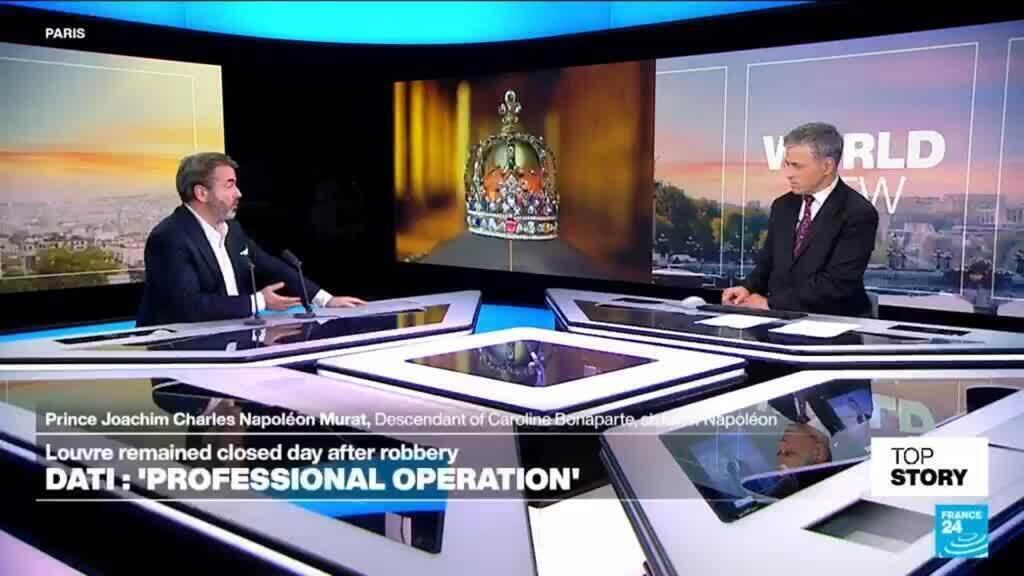 'Video thumbnail for Prince Murat: The royal jewels represent the 'heritage of the French monarchy, the nation of France''