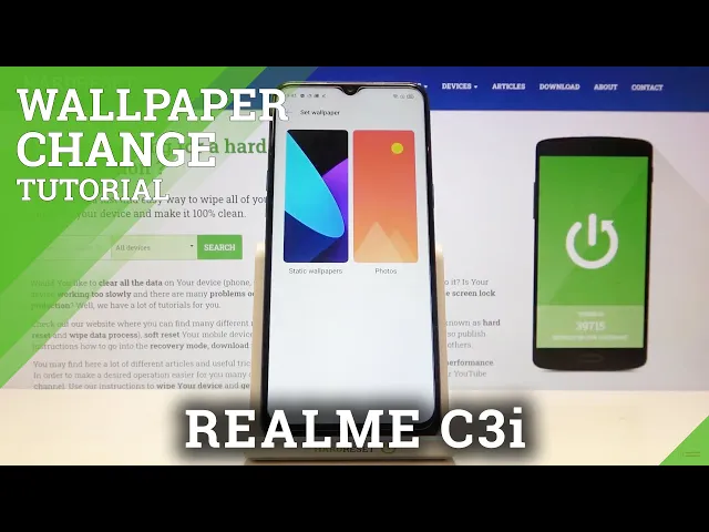 Video thumbnail for How to Change Wallpaper on REALME C3i – Set Wallpaper on Home Screen