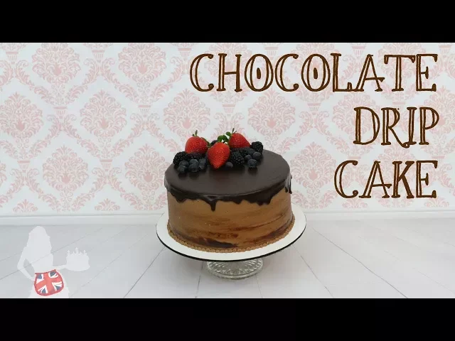 Video thumbnail for How To Make A CHOCOLATE DRIP CAKE