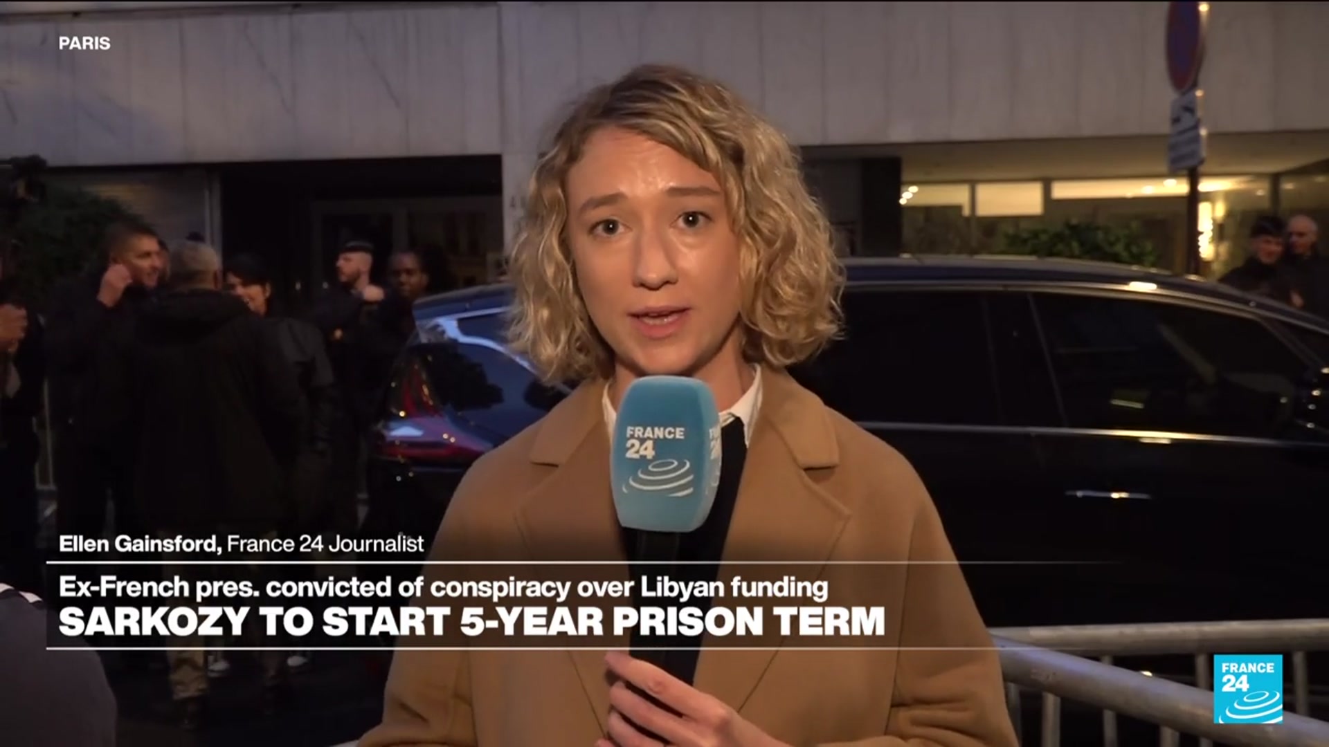 'Video thumbnail for Sarkozy conviction 'has not made him a pariah' among French right'